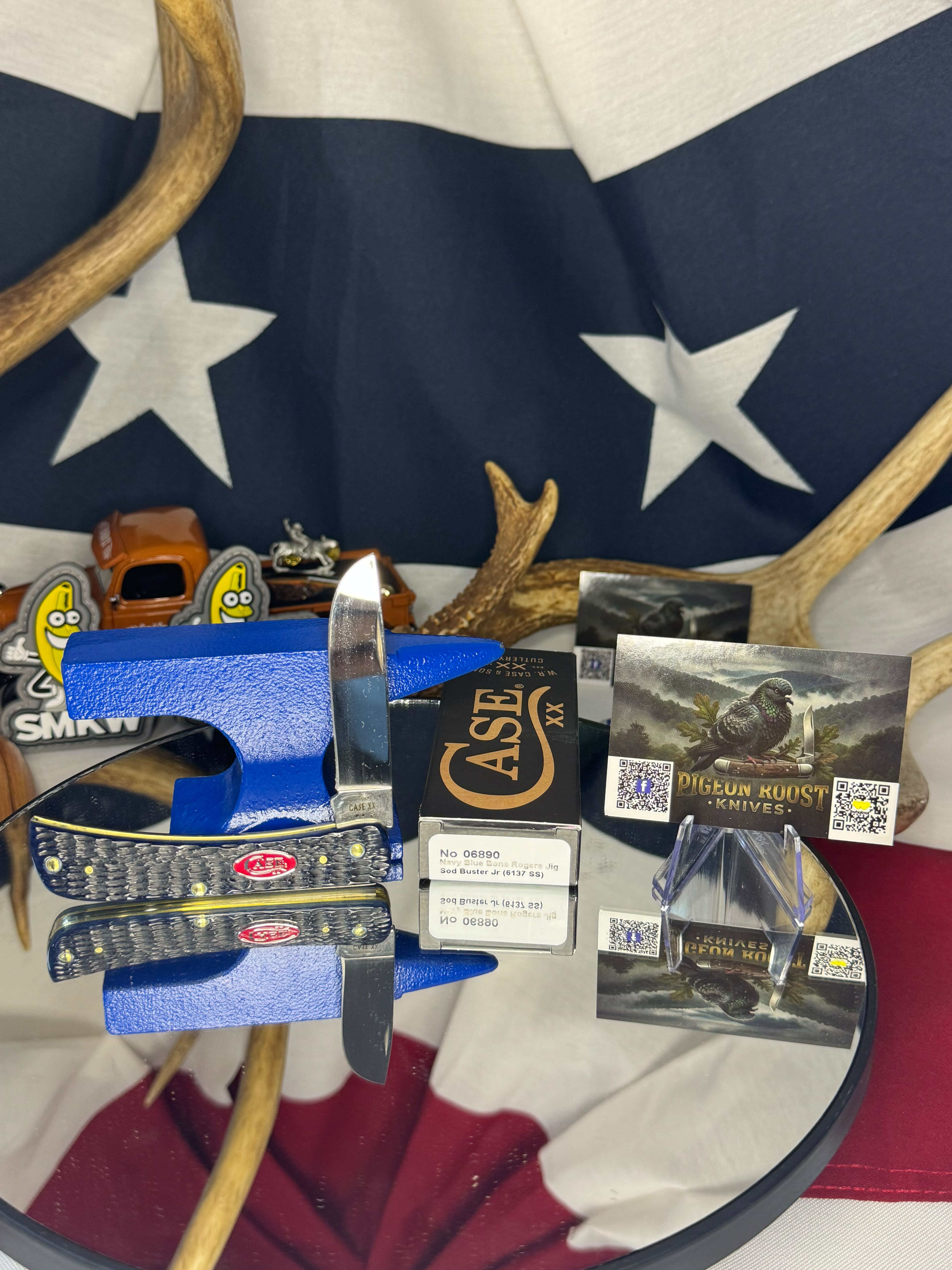 Case XX Rogers Jig Navy Blue Bone Sod Buster® Jr – No. 06890