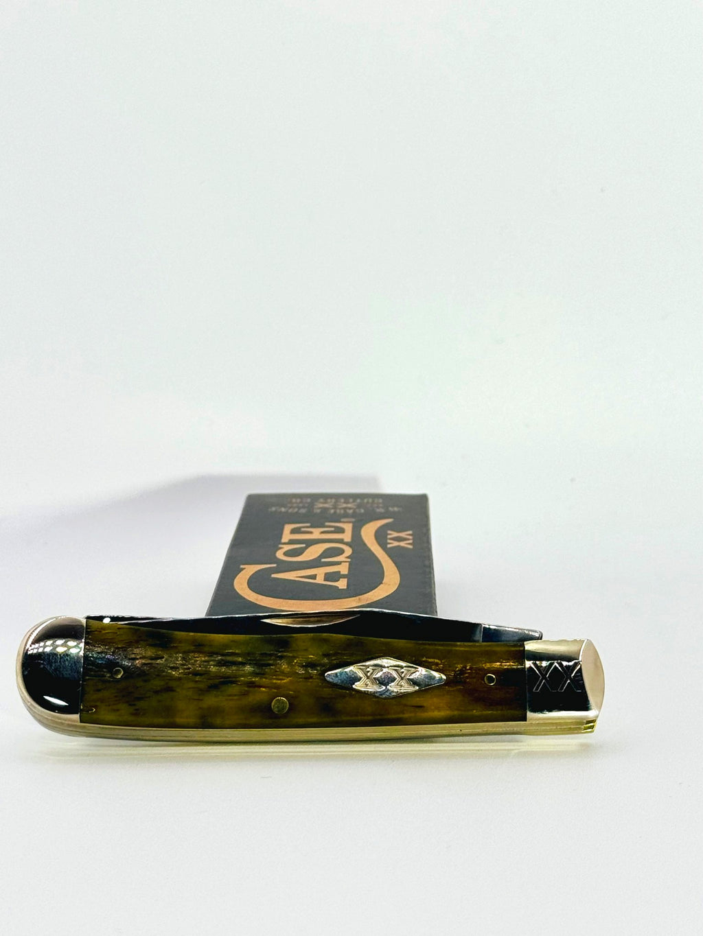Case XX 10240 smooth olive green bone Trapper SFO, photo 7