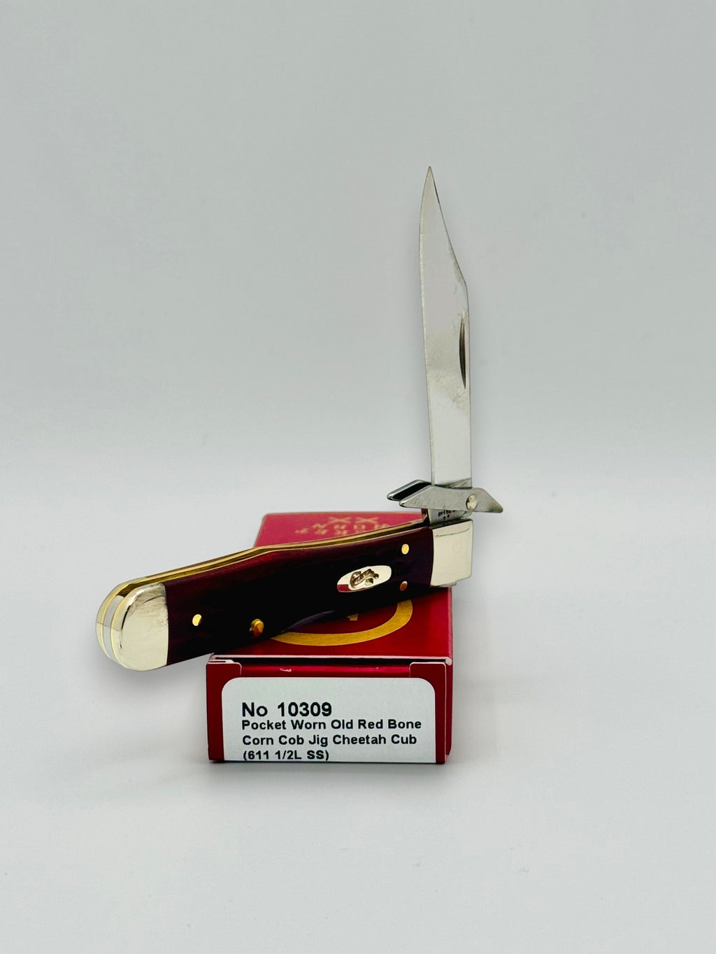 Case XX 10309 Pocket Worn Red Bone Cheetah Cub — photo 3