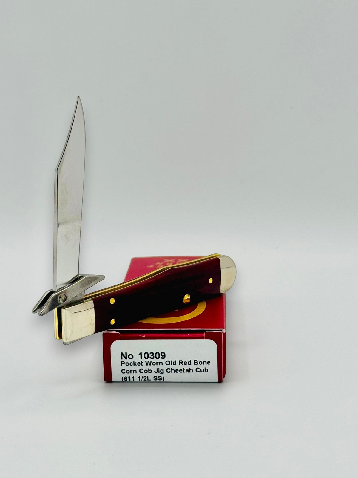 Case XX 10309 Pocket Worn Red Bone Cheetah Cub — photo 5