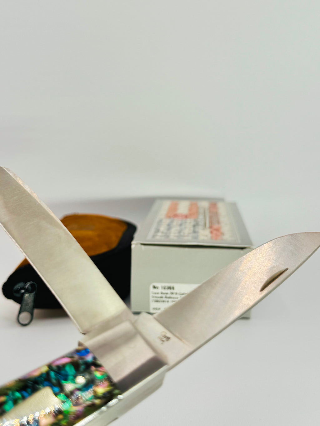 Case XX 10365 Tony Bose Smooth Abalone Bullnose Trapper, photo 10