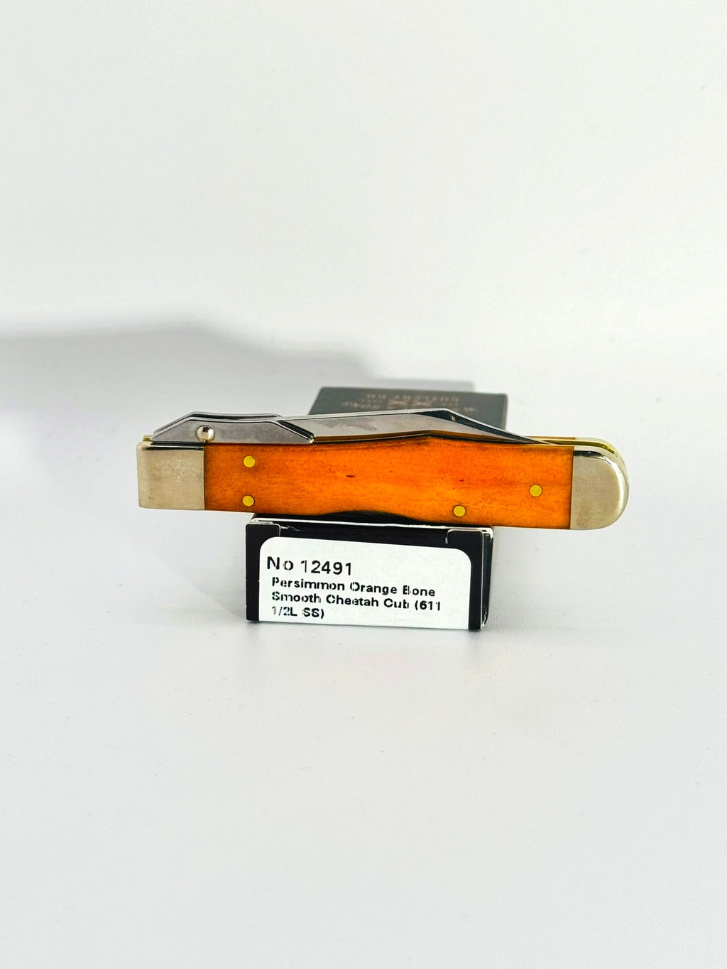 Case XX 12491 smooth persimmon orange bone Cheetah Cub SFO, photo 8
