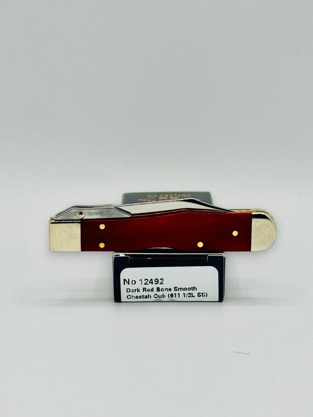 Case XX 12492 Smooth Red Bone Cheetah Cub Diamond Shield SFO — photo 8