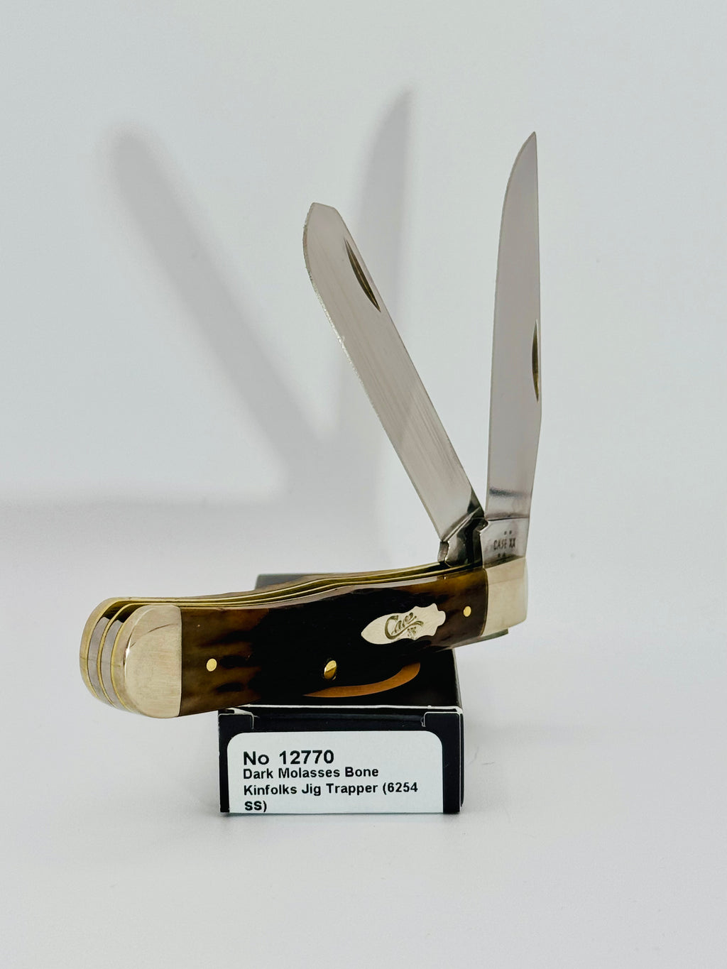 Case XX 12770 Kinfolks Jig Molasses Bone Trapper, photo 3