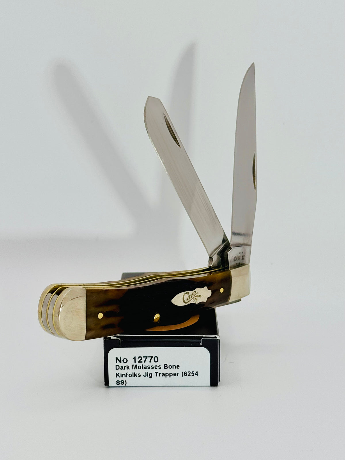 Case XX 12770 Kinfolks Jig Molasses Bone Trapper, photo 3