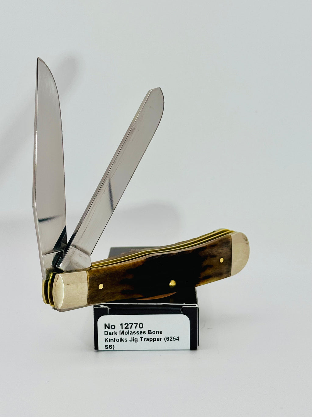 Case XX 12770 Kinfolks Jig Molasses Bone Trapper, photo 5