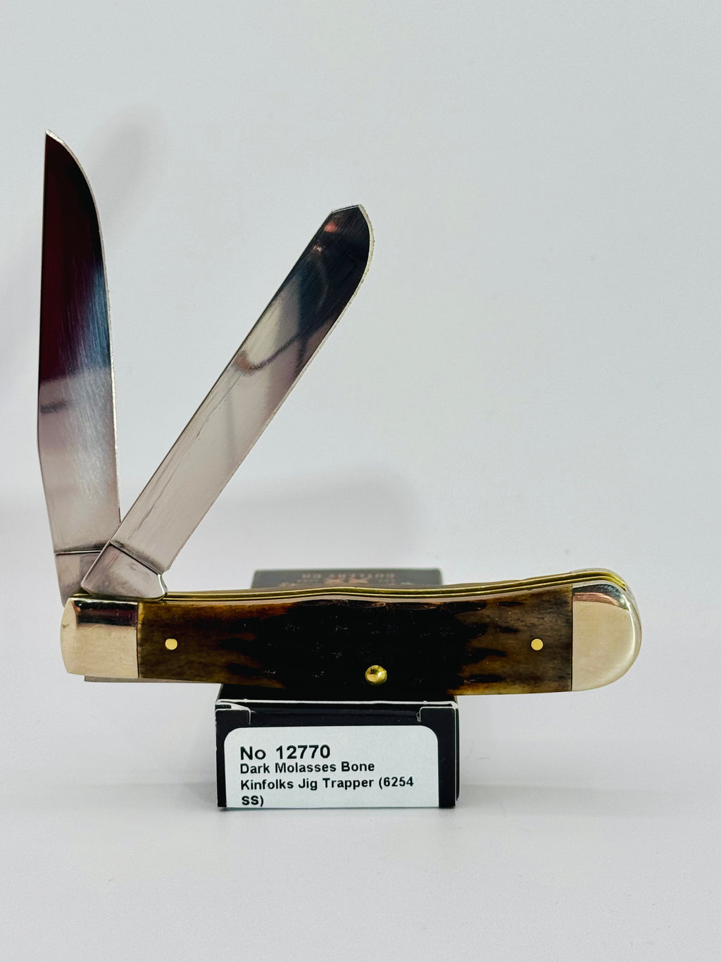 Case XX 12770 Kinfolks Jig Molasses Bone Trapper, photo 6