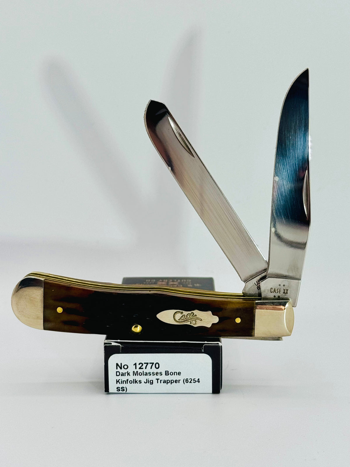 Case XX 12770 Kinfolks Jig Molasses Bone Trapper, photo 1