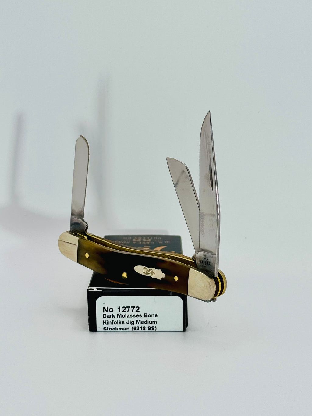 Case XX 12772 Kinfolks Jig Molasses Bone Medium Stockman, photo 2