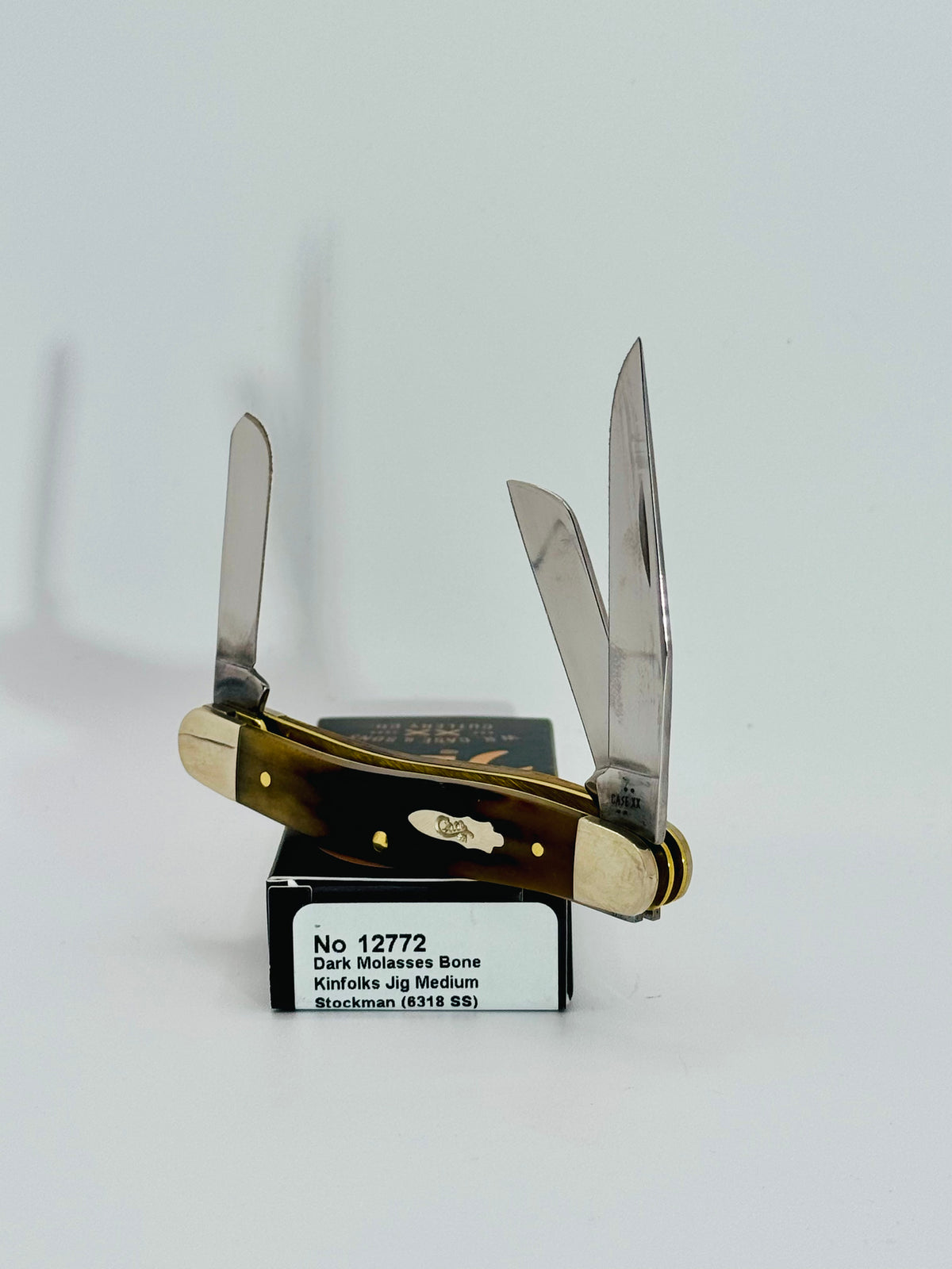 Case XX 12772 Kinfolks Jig Molasses Bone Medium Stockman, photo 2