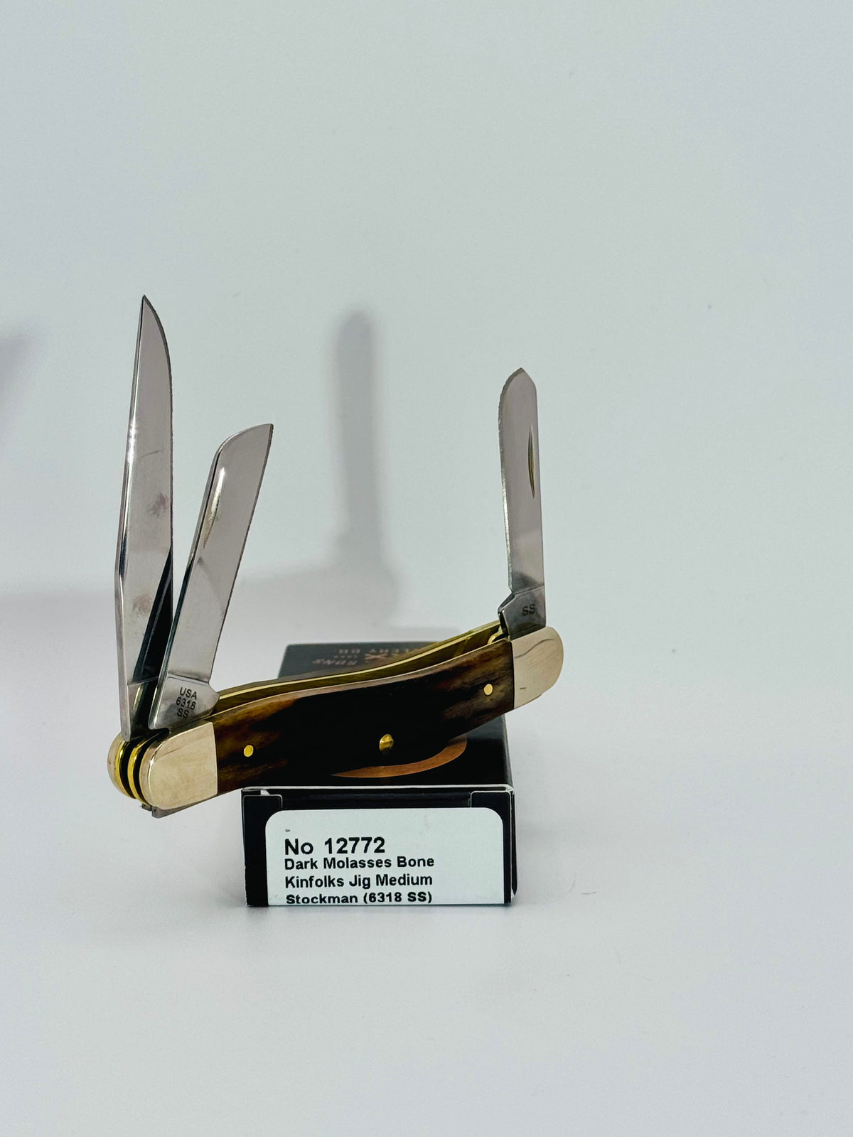 Case XX 12772 Kinfolks Jig Molasses Bone Medium Stockman, photo 5