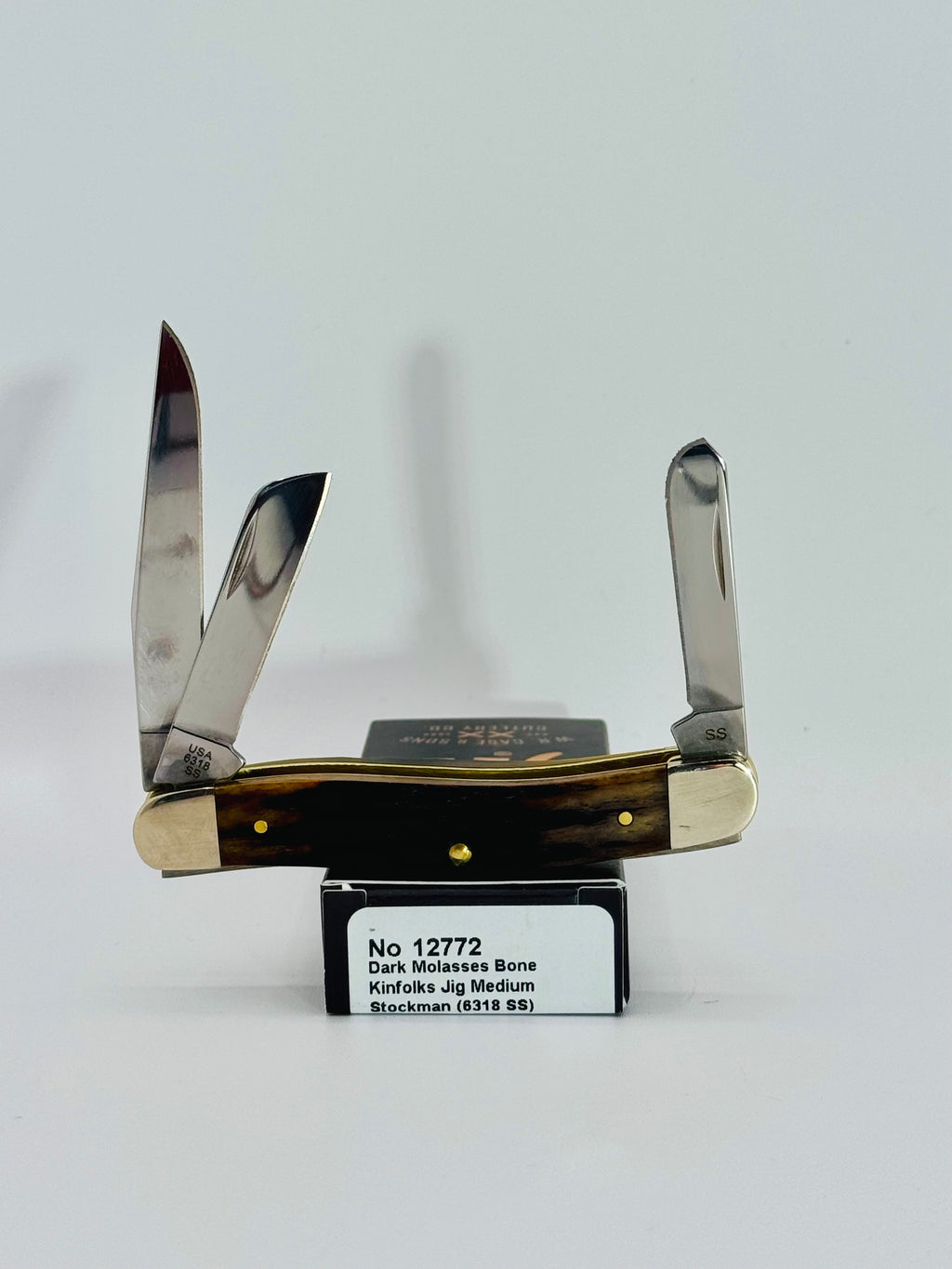 Case XX 12772 Kinfolks Jig Molasses Bone Medium Stockman, photo 6