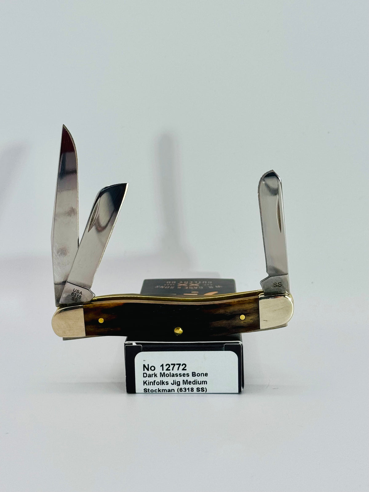 Case XX 12772 Kinfolks Jig Molasses Bone Medium Stockman, photo 6