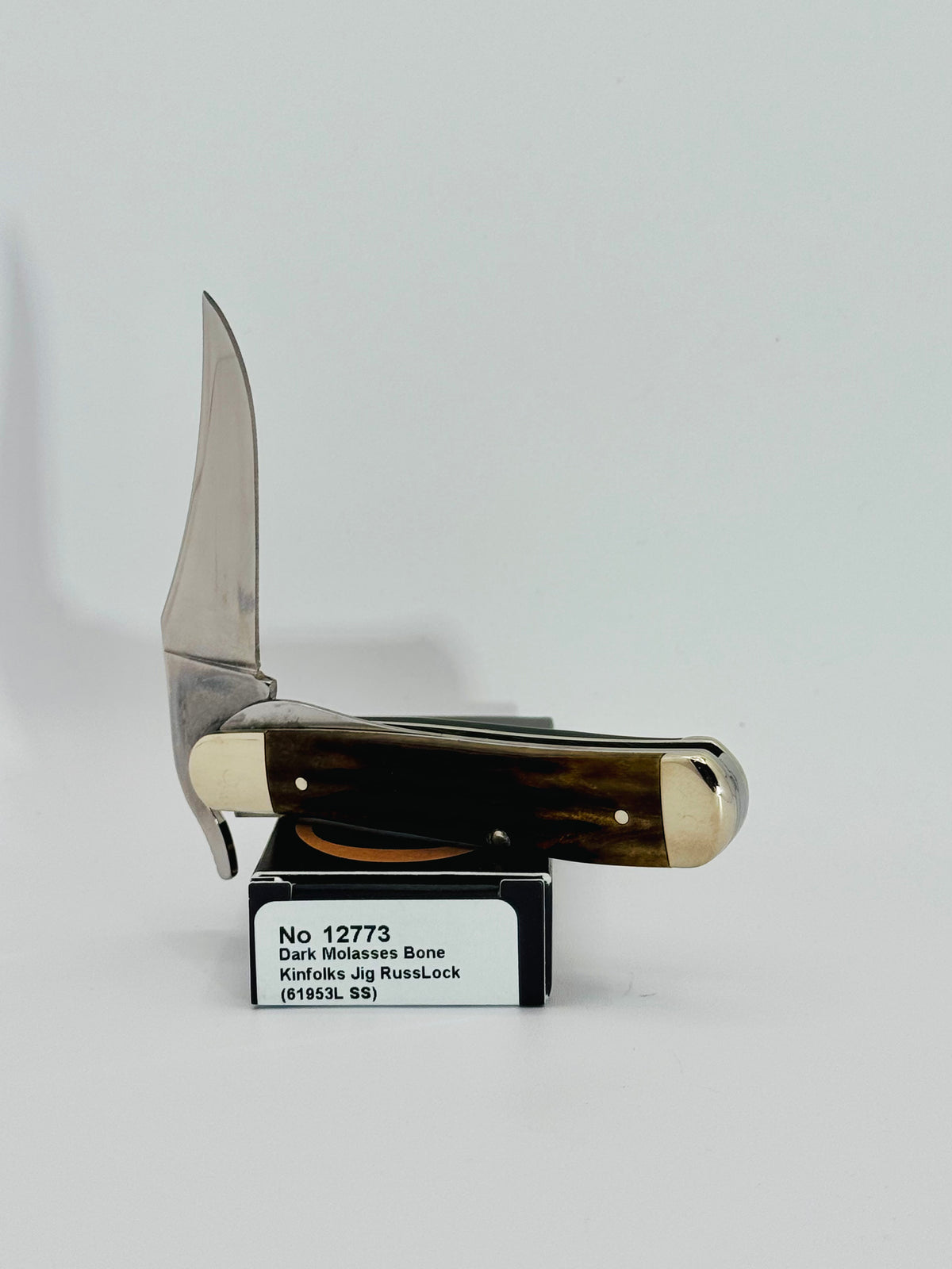 Case XX 12773 Kinfolks Jig Molasses Bone RussLock, photo 5