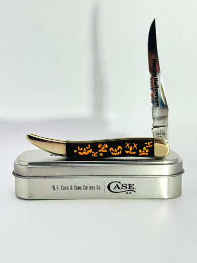 Case XX 13364 Halloween black synthetic Medium Toothpick with tin, photo 1