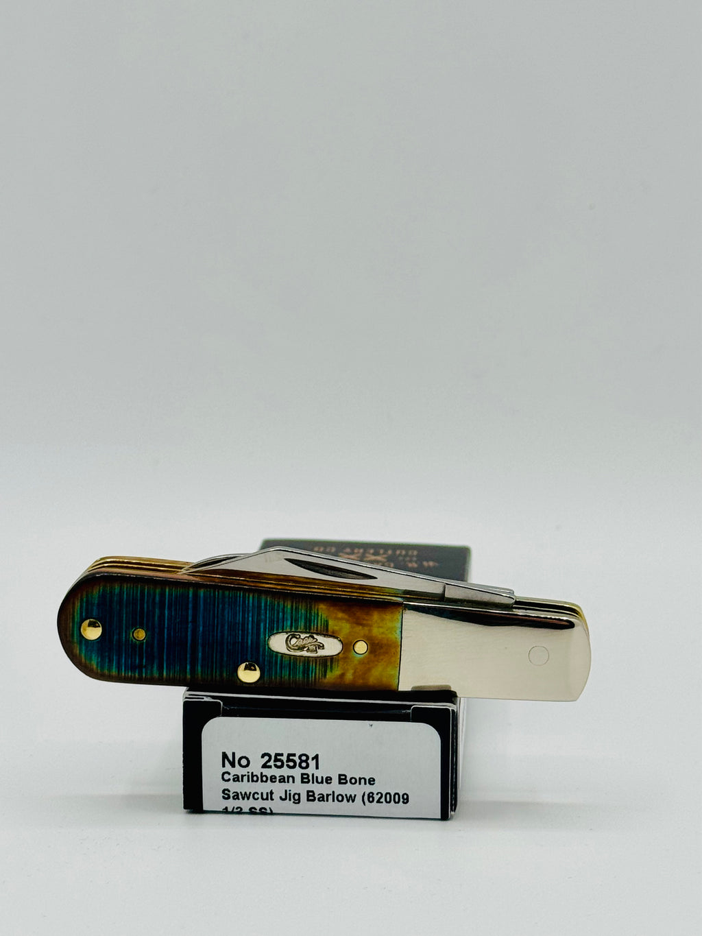 Case XX 25581FDU Fired Up Caribbean Blue Bone Sawcut Barlow — photo 7