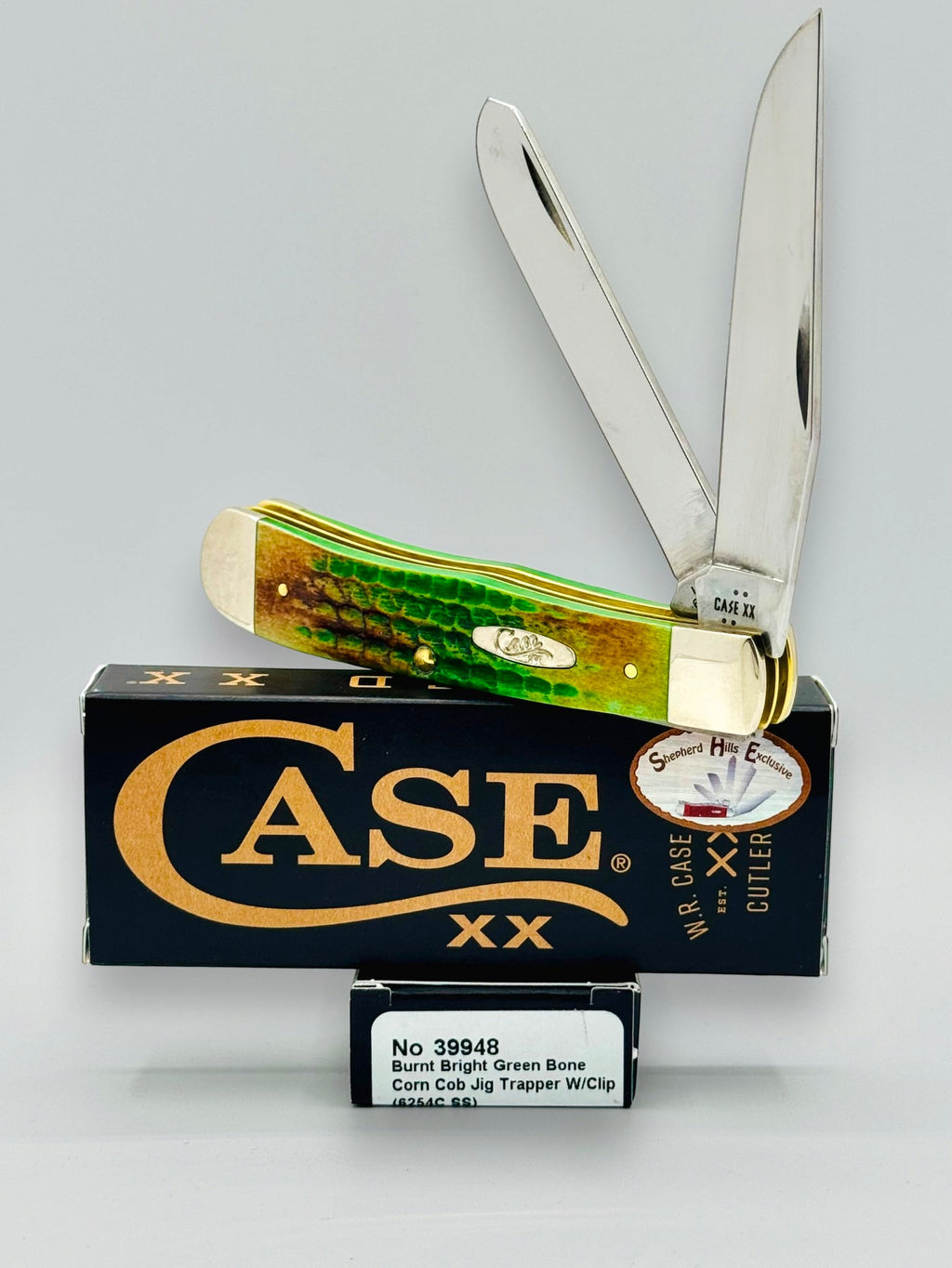 Case XX 39948 Lizardskin Trapper with Pocket Clip — photo 2