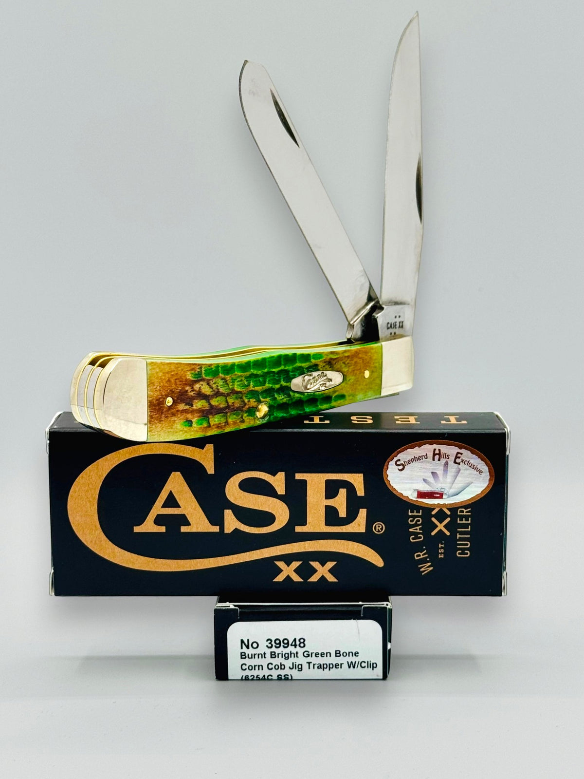 Case XX 39948 Lizardskin Trapper with Pocket Clip — photo 3