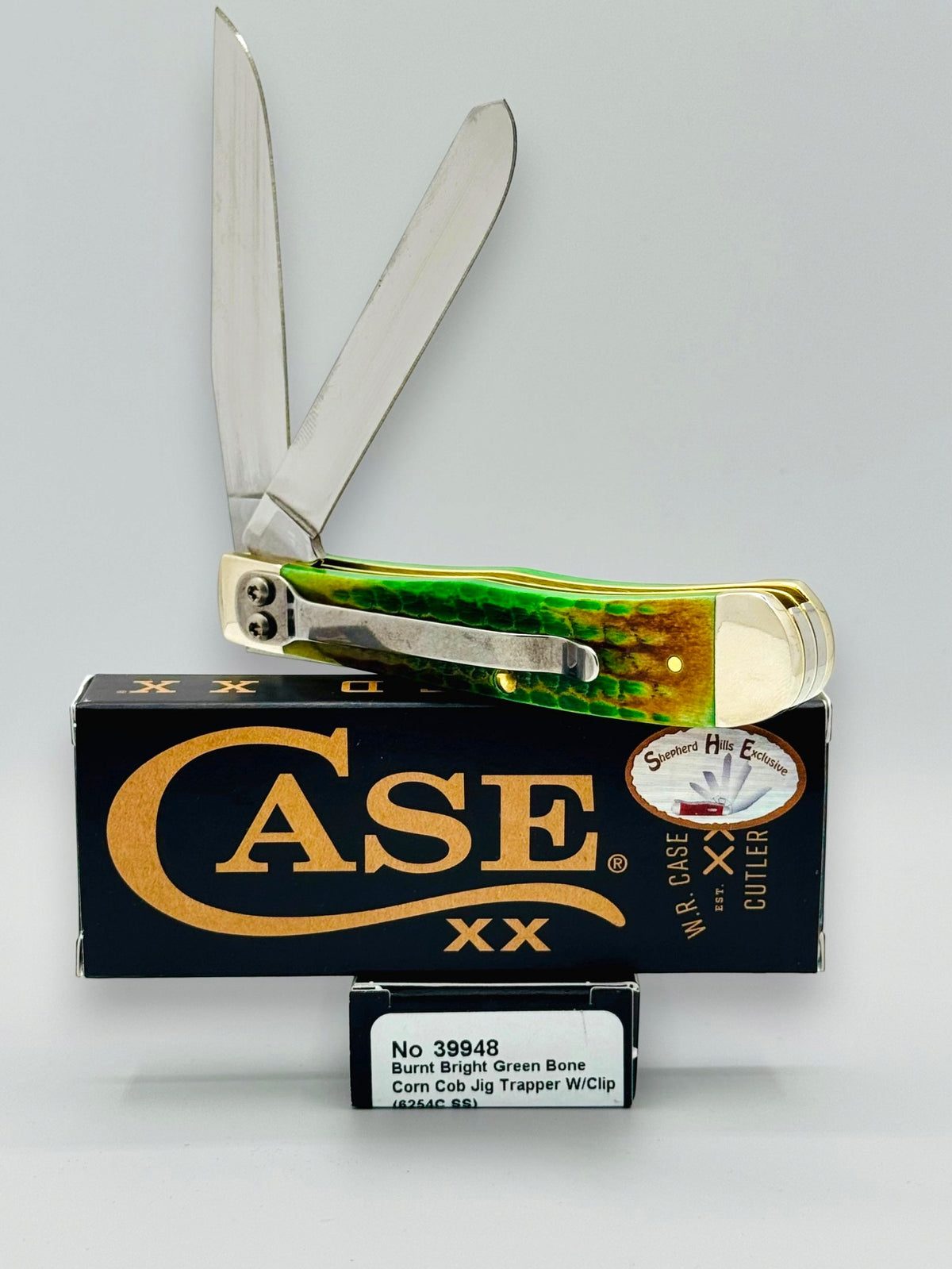 Case XX 39948 Lizardskin Trapper with Pocket Clip — photo 4