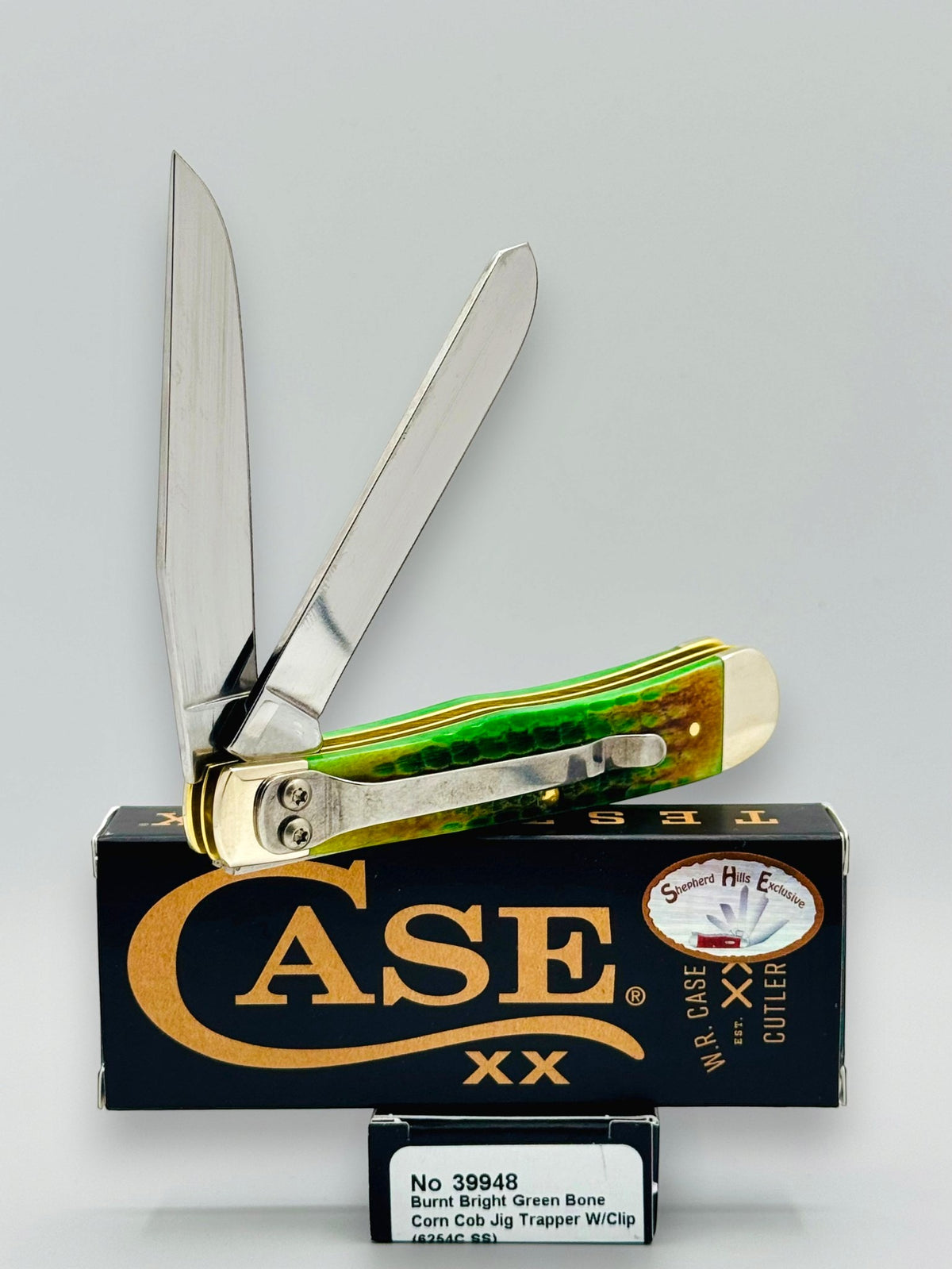 Case XX 39948 Lizardskin Trapper with Pocket Clip — photo 5