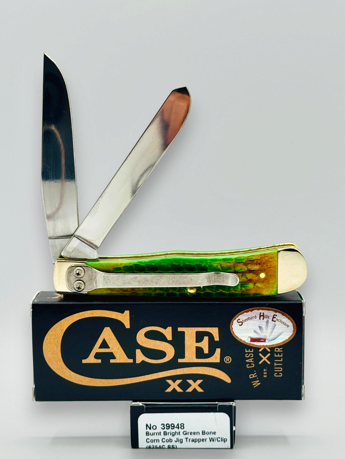 Case XX 39948 Lizardskin Trapper with Pocket Clip — photo 6