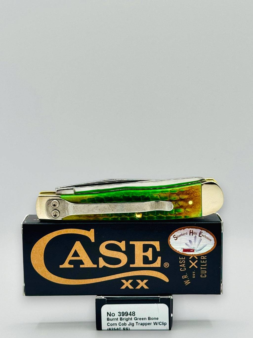 Case XX 39948 Lizardskin Trapper with Pocket Clip — photo 8