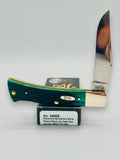 Case XX 39985 Axe Handle Kentucky Bluegrass Bone — open on Case retail box