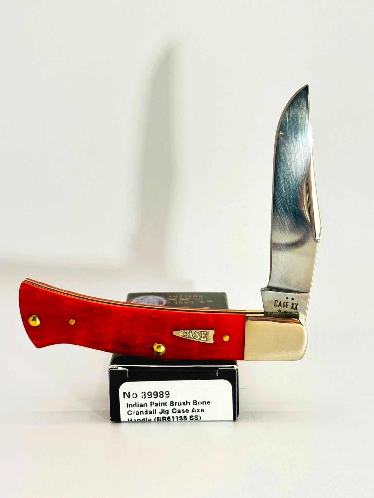 Case XX 39989 Indian Paint Brush Crandall Jig bone Axe Handle, photo 1
