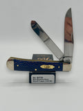 Case XX 63730 Blue Sycamore Trapper — open on Case retail box
