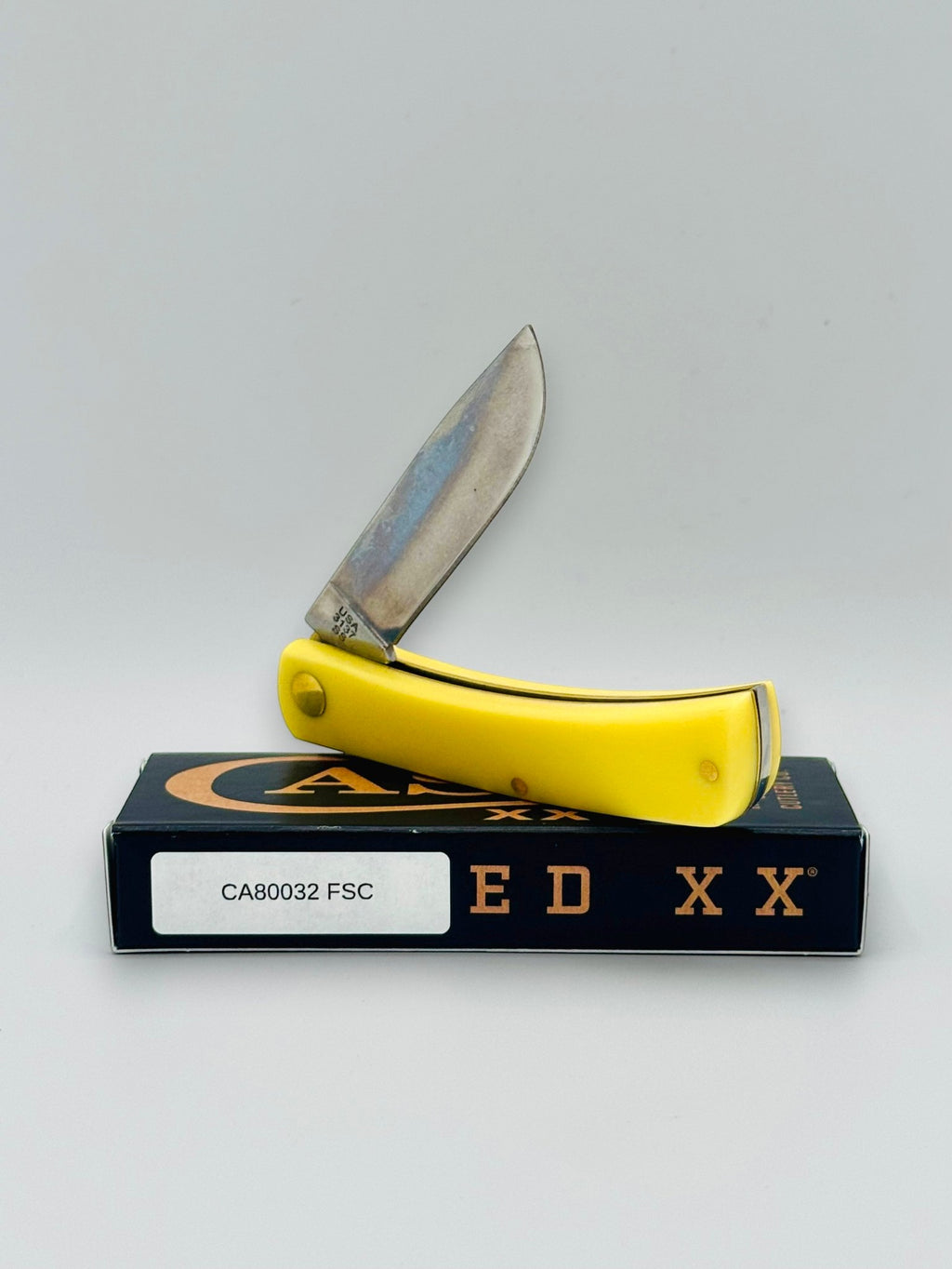 Case XX 80032FSC Farm Series Cow Yellow Synthetic Sod Buster Jr — photo 4