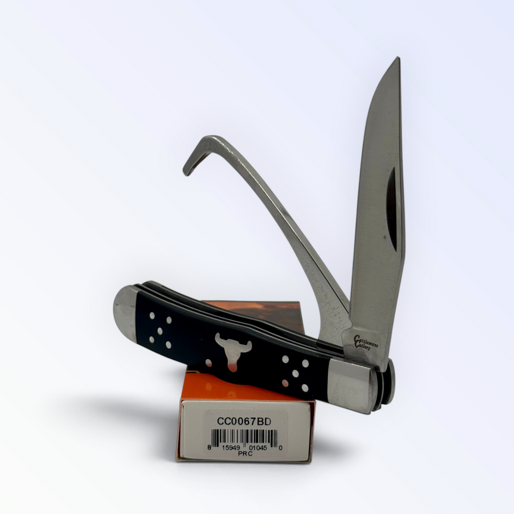 Cattleman's Cutlery Farriers Companion - Black Delrin