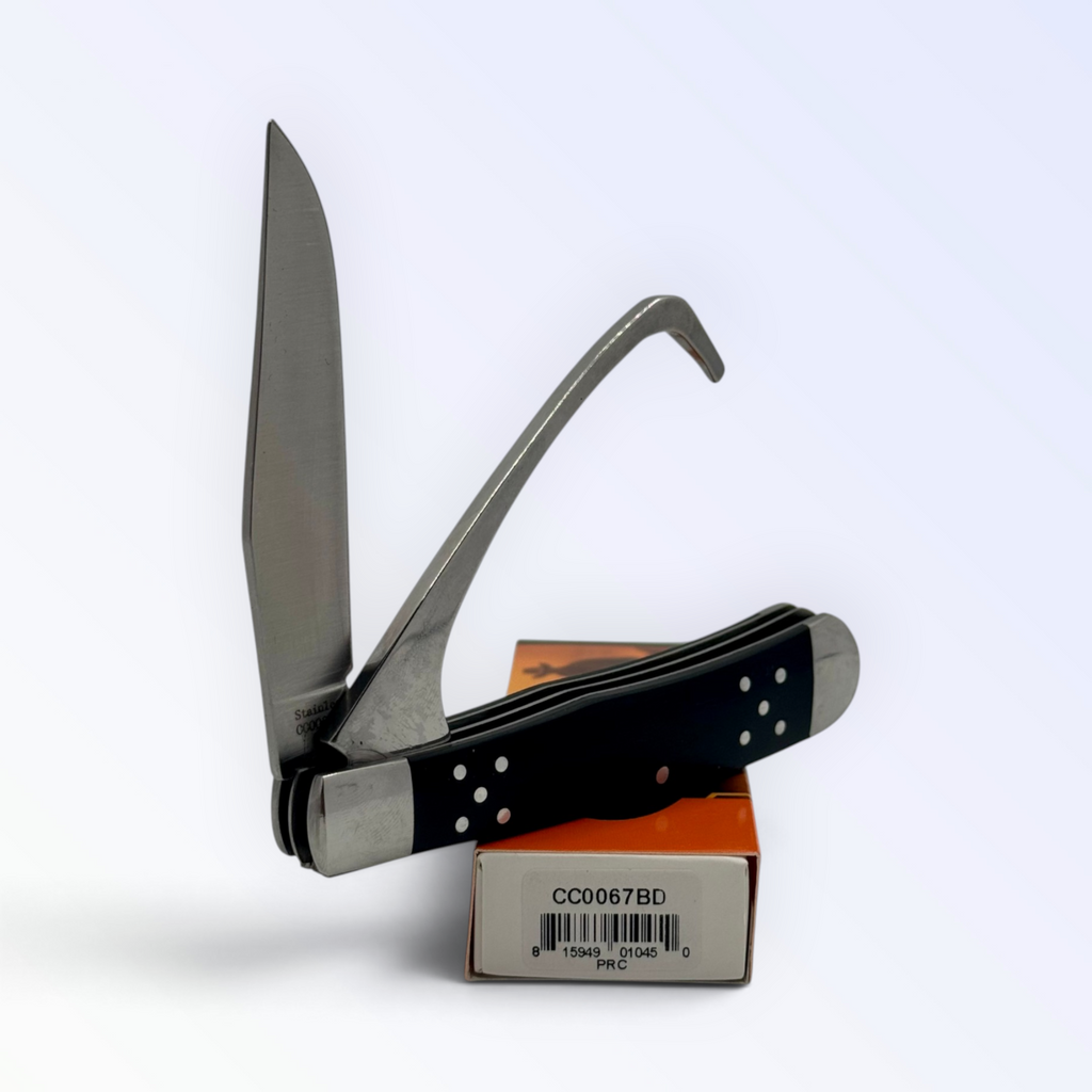 Cattleman's Cutlery Farriers Companion - Black Delrin