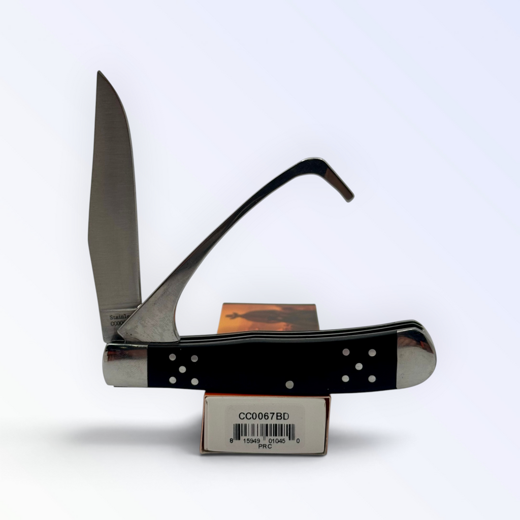 Cattleman's Cutlery Farriers Companion - Black Delrin