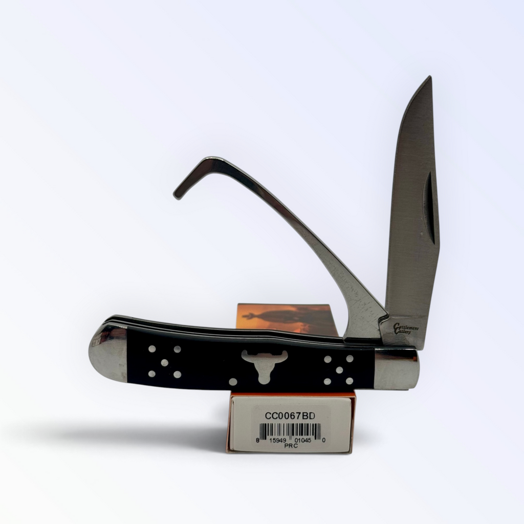 Cattleman's Cutlery Farriers Companion - Black Delrin