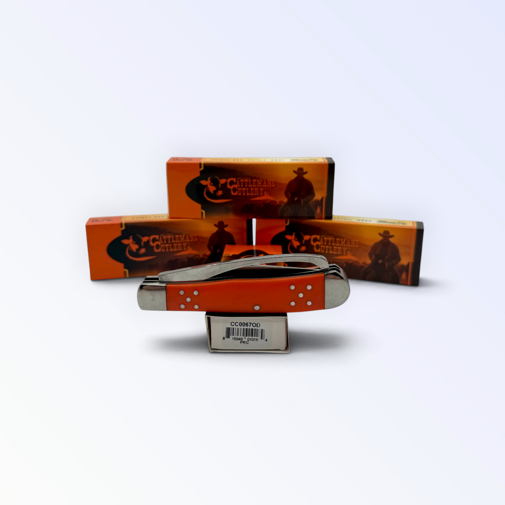 Cattleman's Cutlery Farriers Companion - Orange Delrin