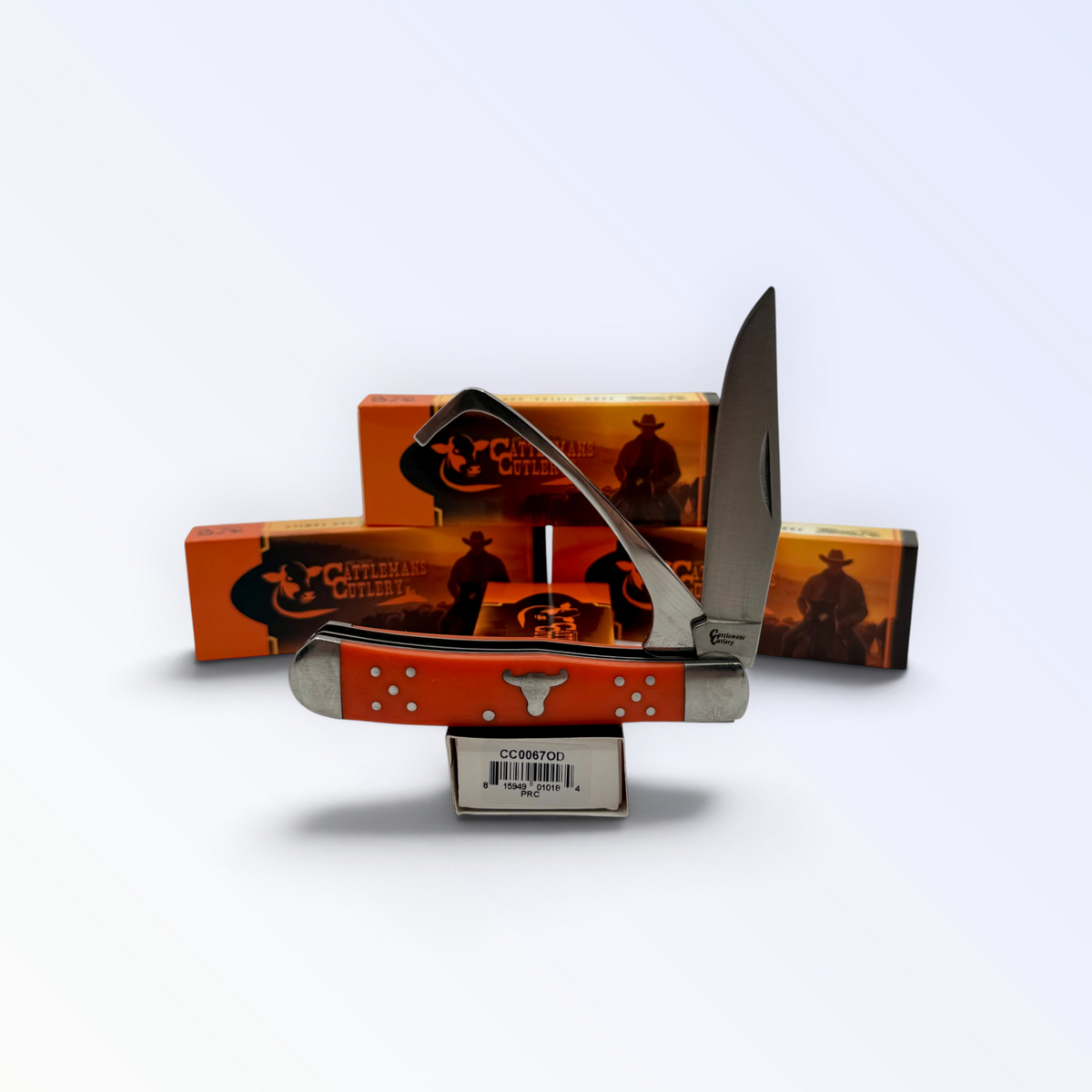 Cattleman's Cutlery Farriers Companion - Orange Delrin