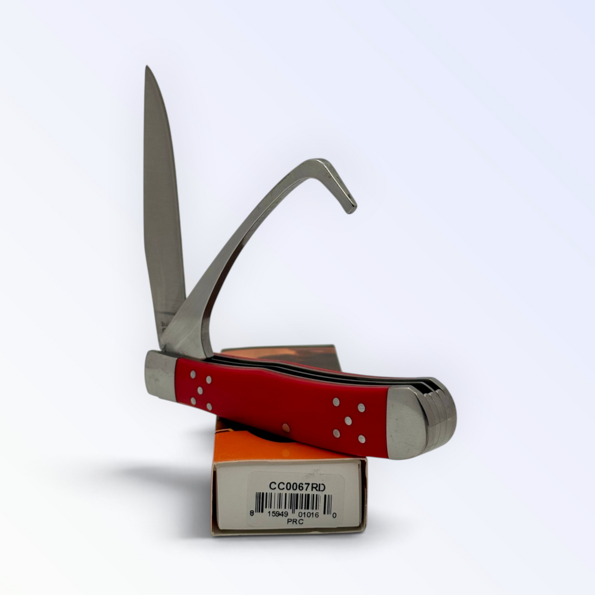Cattleman's Cutlery Farriers Companion - Red Delrin