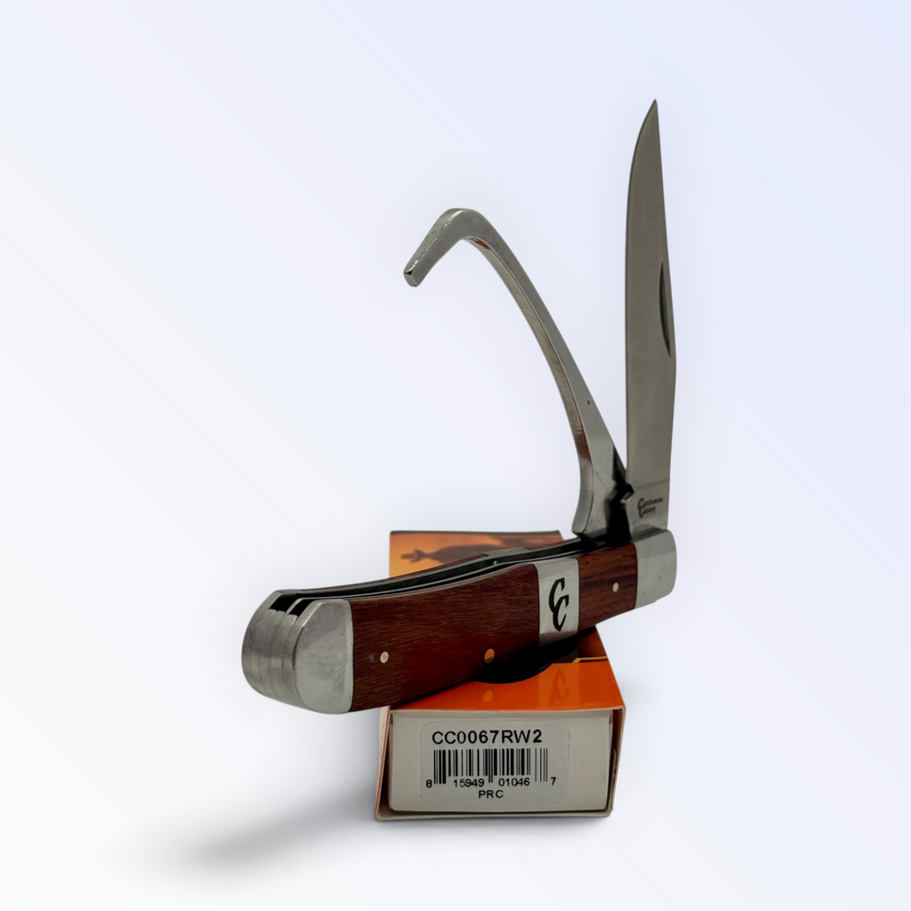 Cattleman's Cutlery Stockyard Farriers Companion - Rosewood
