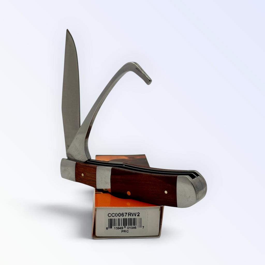 Cattleman's Cutlery Stockyard Farriers Companion - Rosewood