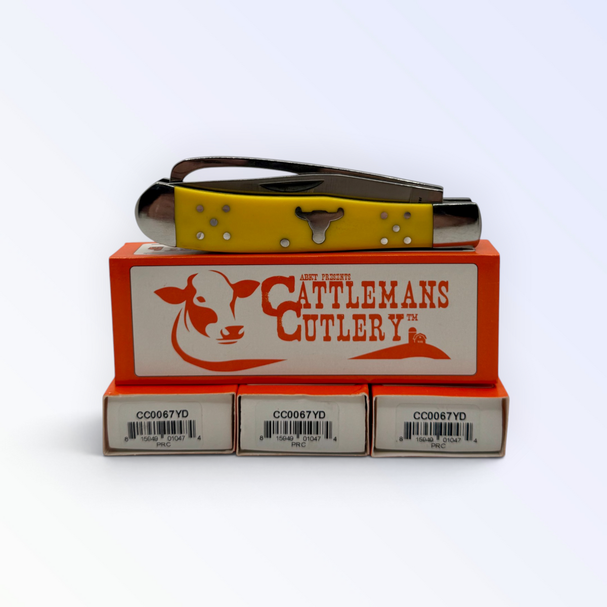Cattleman's Cutlery Farriers Companion - Yellow Delrin