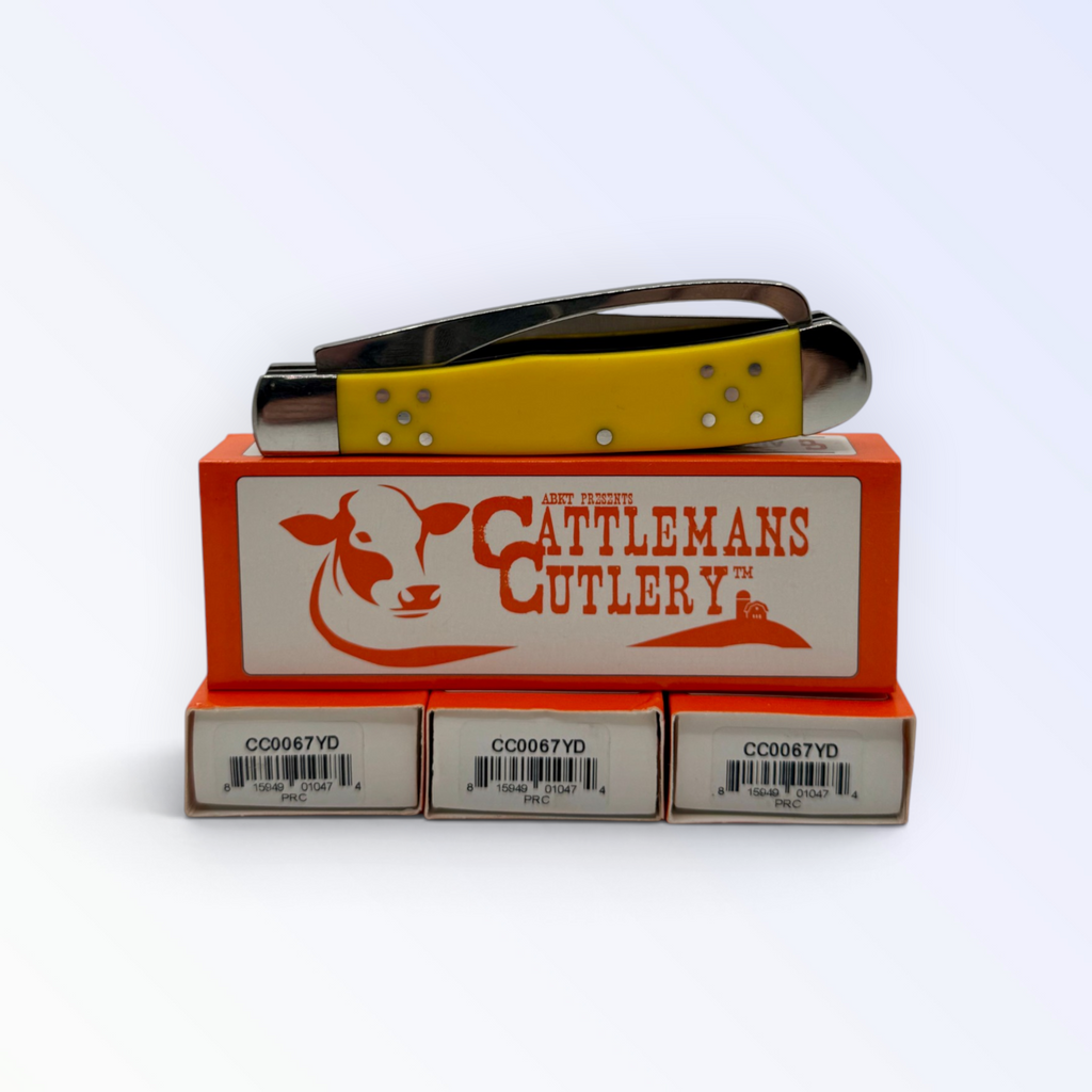 Cattleman's Cutlery Farriers Companion - Yellow Delrin