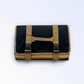 Black & Tan Knife / Tool Roll with Buckle Straps