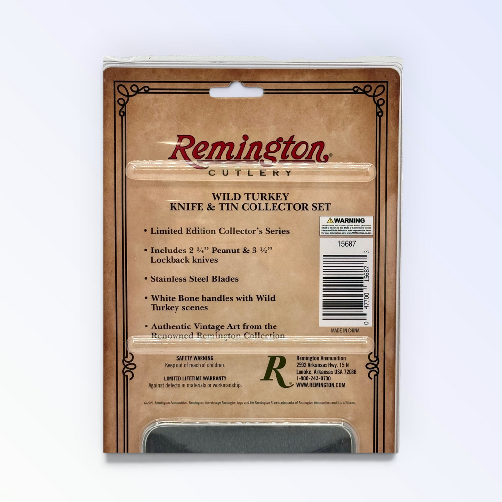 Remington Turkey Tin Collector Gift Set