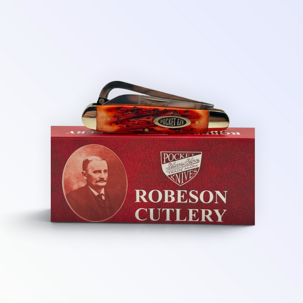 Robeson Gamecock Folder - Strawberry Jigged Bone