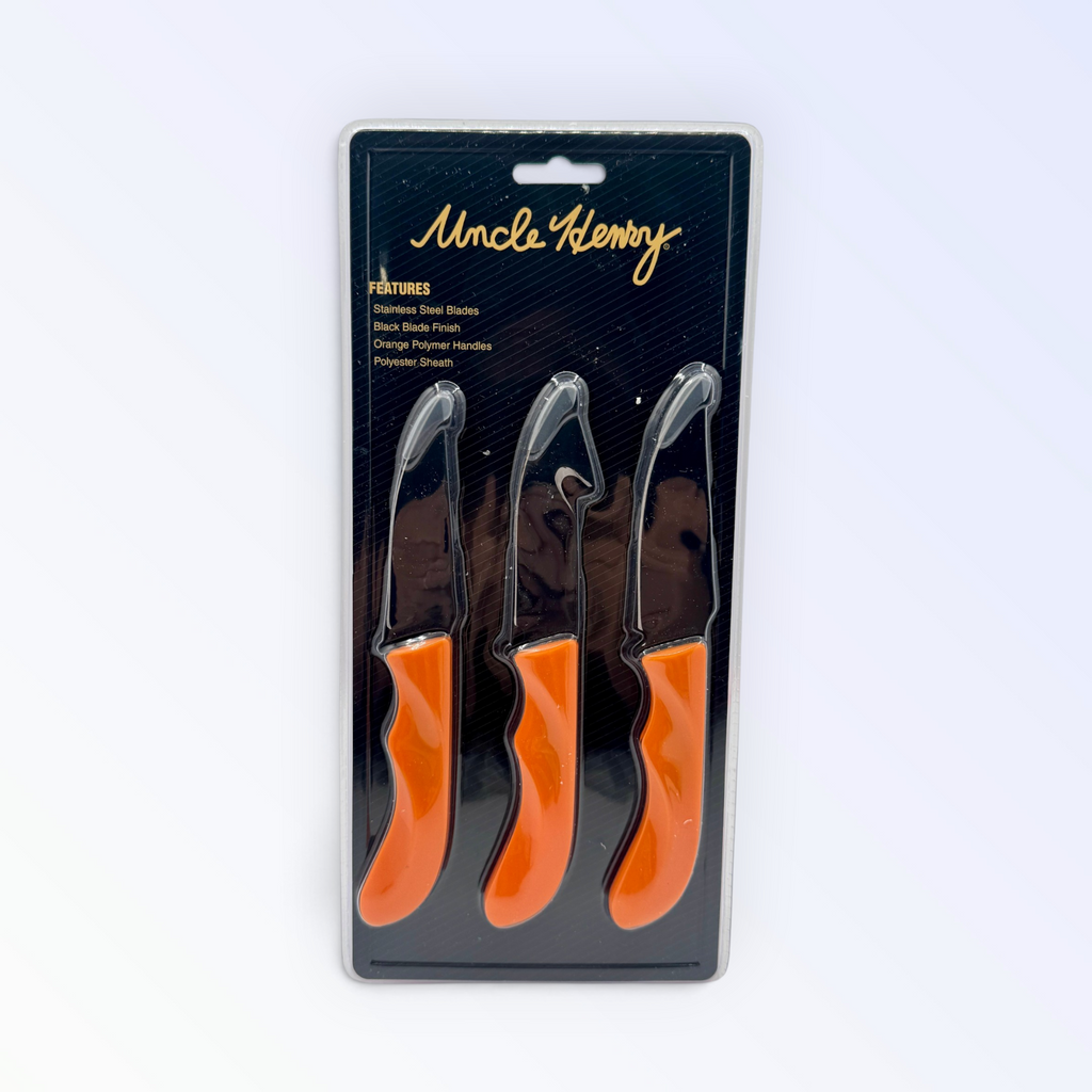 Schrade Uncle Henry Fixed Blade Combo (3-Piece)