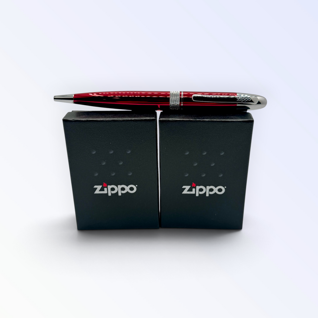 Zippo Allegheny Ballpoint Pen - Red Gloss