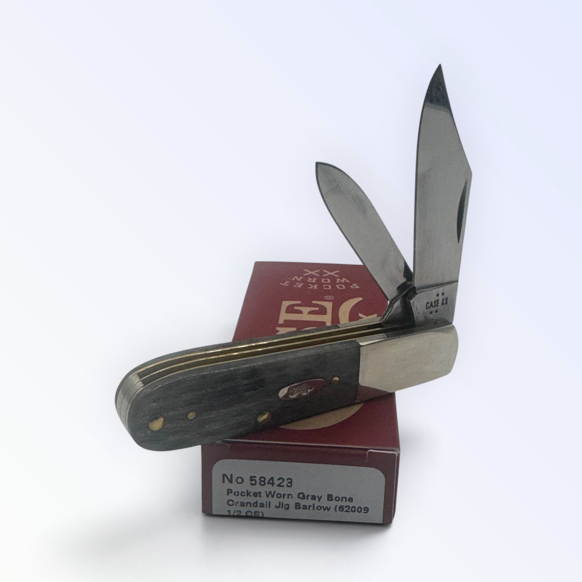 Case XX 58423 – Pocket Worn Gray Bone Crandall Jig Barlow — photo 2