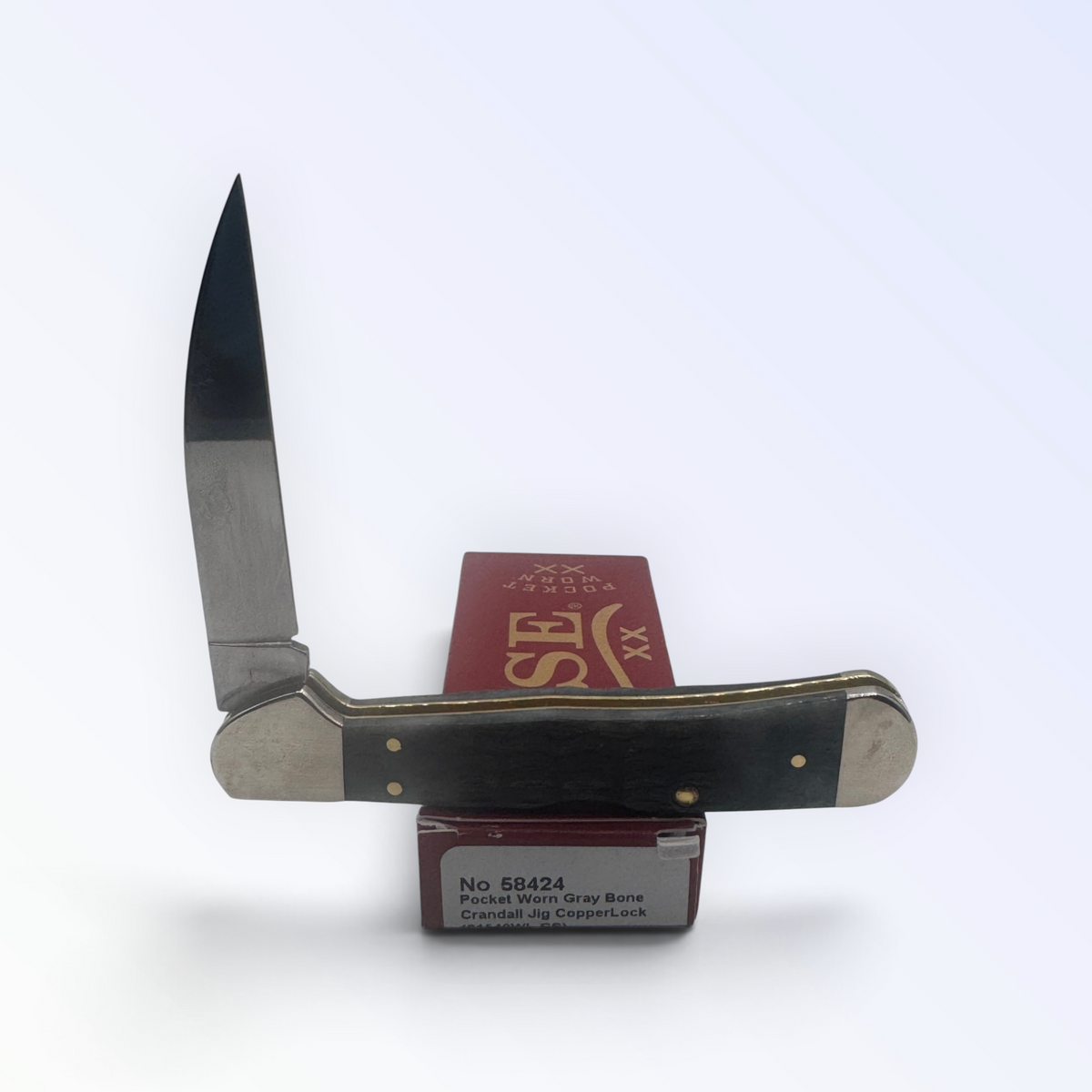 Case XX 58424 Pocket Worn Gray Bone CopperLock — photo 5