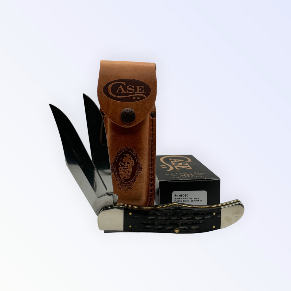 Case XX 65030 Folding Hunter Jigged Buffalo Horn — photo 5