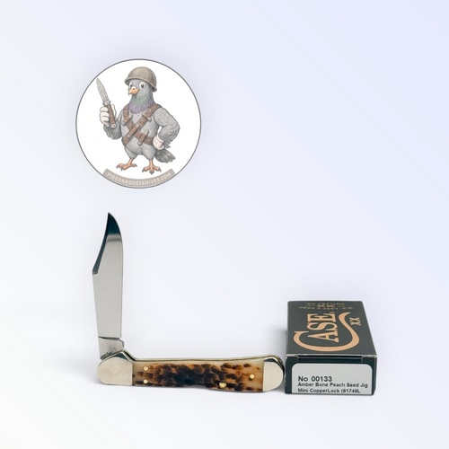 Case XX 00133 Amber Bone Mini CopperLock — photo 3